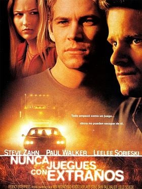 Cartel de Nunca juegues con extraños
