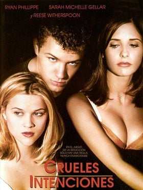 Cartel de Crueles intenciones