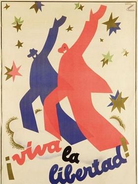 Cartel de ¡Viva la libertad!