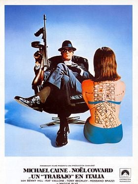 Cartel de Un trabajo en Italia