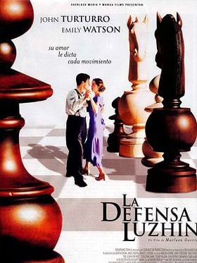 Cartel de La Defensa Luzhin