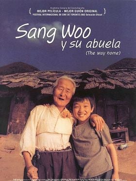 Cartel de Sang Woo y su abuela (The Way Home)