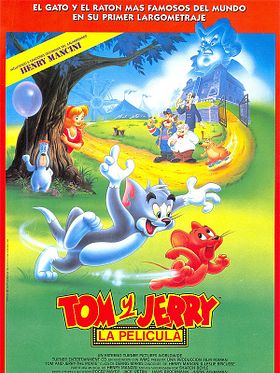 Cartel de Tom y Jerry: La película