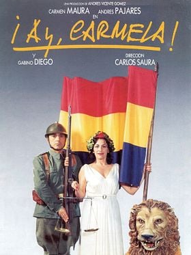 Cartel de ¡Ay, Carmela!