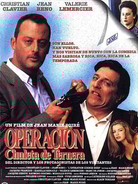 Cartel de Operación chuleta de ternera