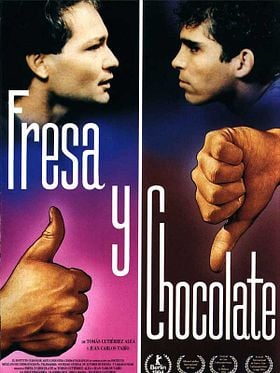 Cartel de Fresa y Chocolate
