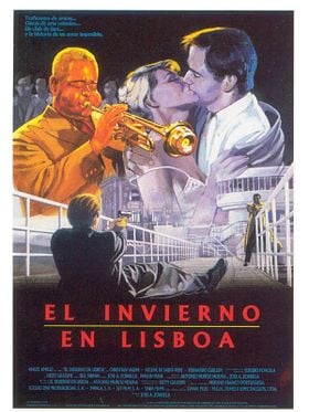 Cartel de El invierno en Lisboa