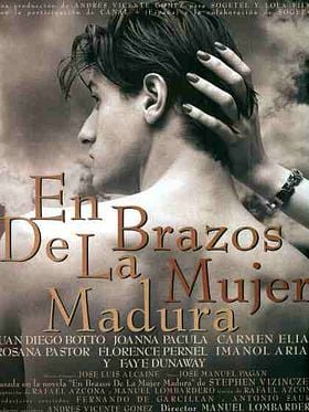 Cartel de En brazos de la mujer madura