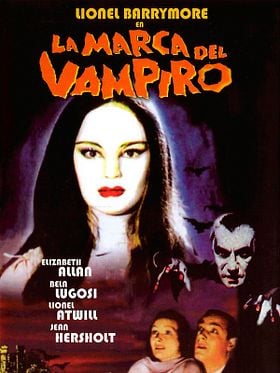 Cartel de La marca del vampiro