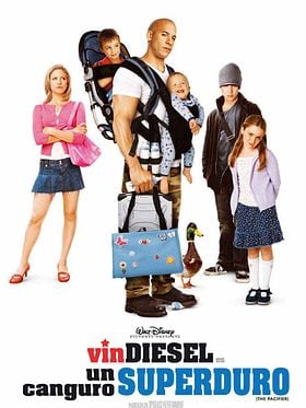Cartel de Un canguro superduro