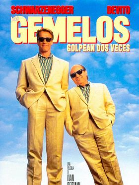 Cartel de Los gemelos golpean dos veces