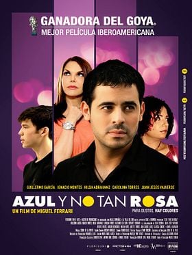 Cartel de Azul y no tan rosa