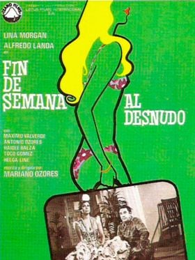 Cartel de Fin de semana al desnudo
