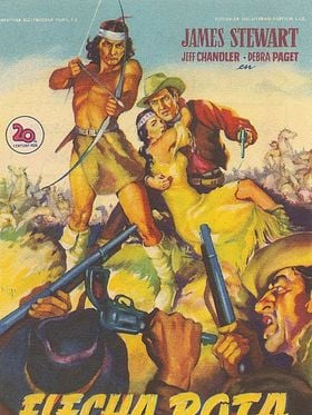 Cartel de Flecha rota