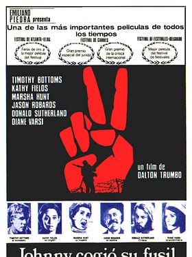 Cartel de Johnny cogió su fusil