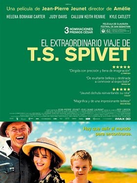 Cartel de El extraordinario viaje de T.S. Spivet