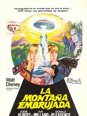 Cartel de La montaña embrujada