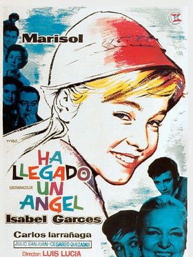 Cartel de Ha llegado un ángel