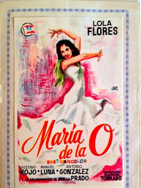 Cartel de María de la O