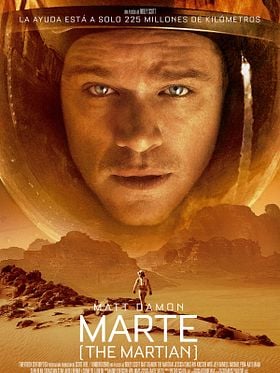 Cartel de Marte (The Martian)