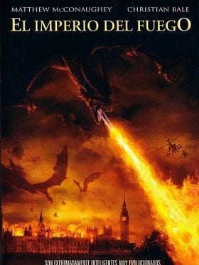 Cartel de El imperio del fuego