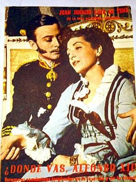 Cartel de ¿Dónde vas, Alfonso XII?