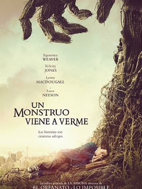 Cartel de Un monstruo viene a verme