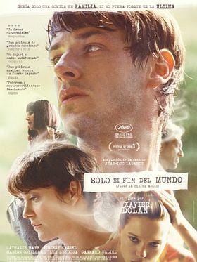 Cartel de Sólo el fin del mundo