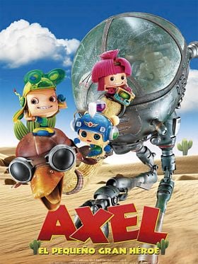 Cartel de Axel, el pequeño gran héroe