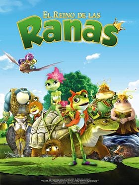 Cartel de El reino de las ranas