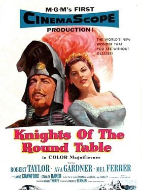 Cartel de Los caballeros del Rey Arturo