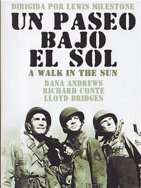 Cartel de Un paseo bajo el sol