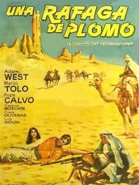 Cartel de Una ráfaga de plomo