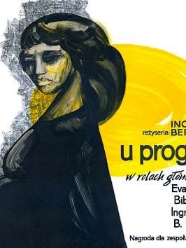 Cartel de En el umbral de la vida