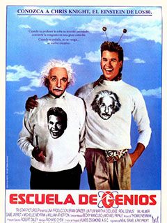 Cartel de Escuela de genios
