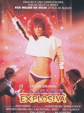 Cartel de La mujer explosiva