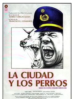 Cartel de La ciudad y los perros