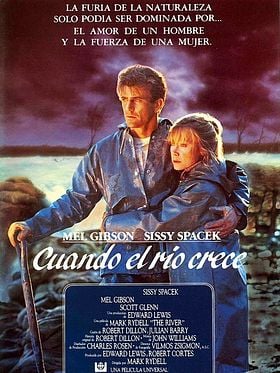 Cartel de Cuando el río crece