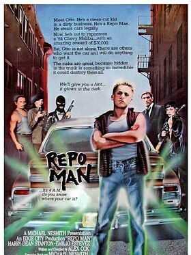 Cartel de Repo Man (El recuperador)