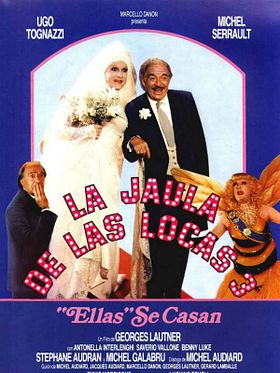 Cartel de La jaula de las locas 3 (Ellas se casan)
