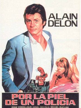 Cartel de Por la piel de un policía
