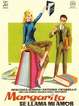 Cartel de Margarita se llama mi amor