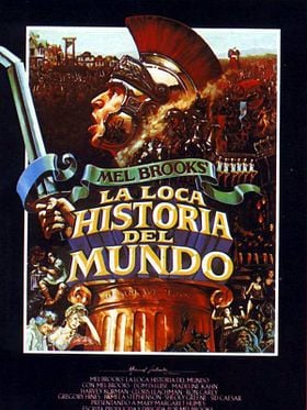 Cartel de La loca historia del mundo