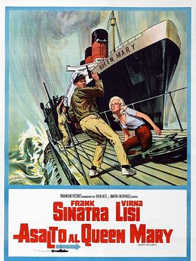 Cartel de Asalto al Queen Mary