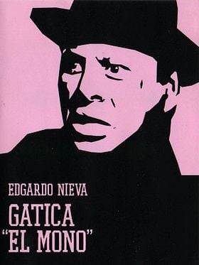Cartel de Gatica, el mono