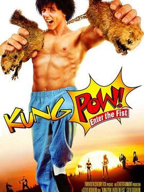 Cartel de Kung Pow: A puñetazo limpio