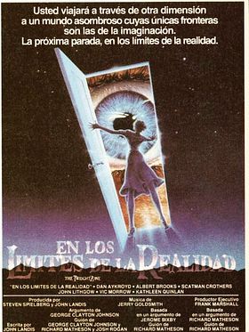 Cartel de En los límites de la realidad