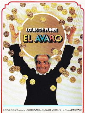Cartel de El avaro