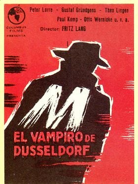 Cartel de M, El vampiro de Düsseldorf