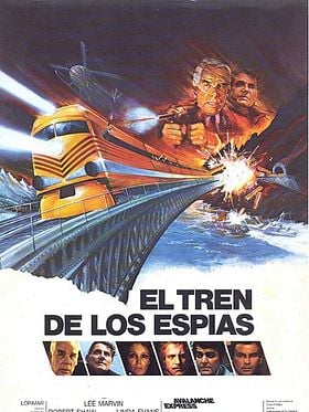 Cartel de El tren de los espías